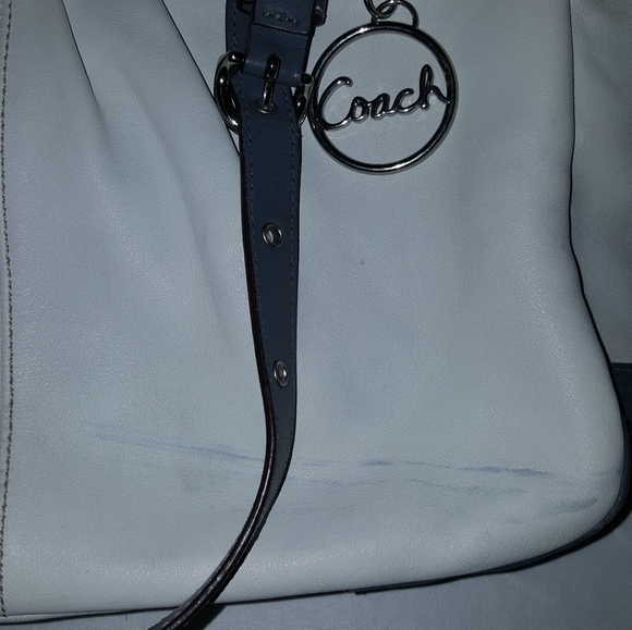 COACH Pleated E/W Gallery Tote F13759 - Picture 4 of 7